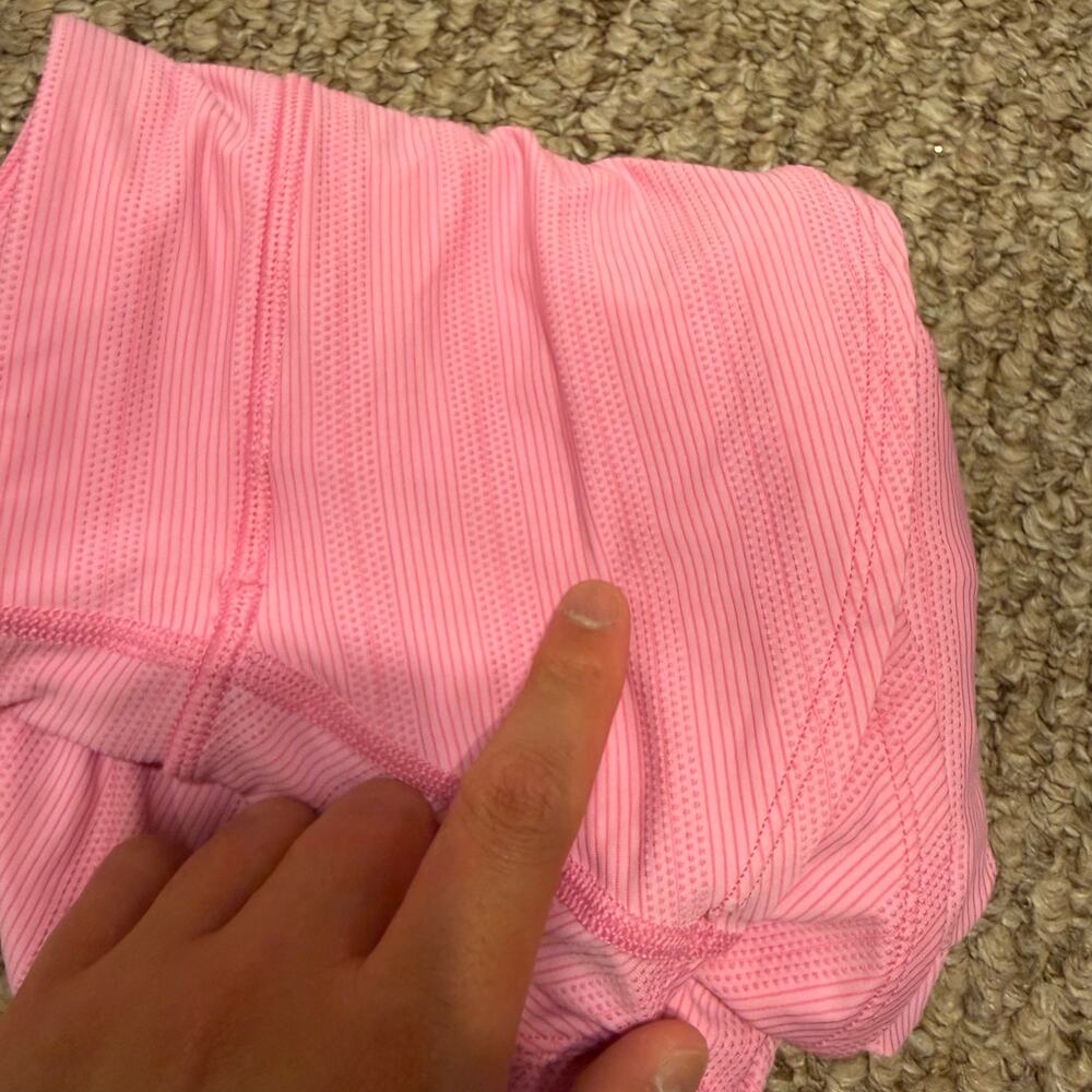 Athleta Girl | Pink Tiered Preppy Summer Activewear Mini Ruffled Skort Sz S - Picture 6 of 9